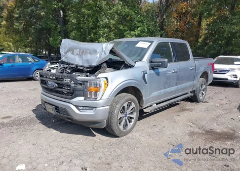2022 Ford F-150 Xlt z USA, uszkodzony, nr VIN 1FTFW1E59NFC28313